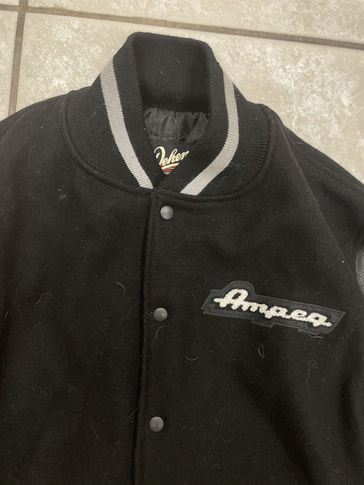 Band Tees × Vintage Ampeg Bass Amp Bomber Jacket Size US L / EU 52-54 / 3 - 2 Thumbnail