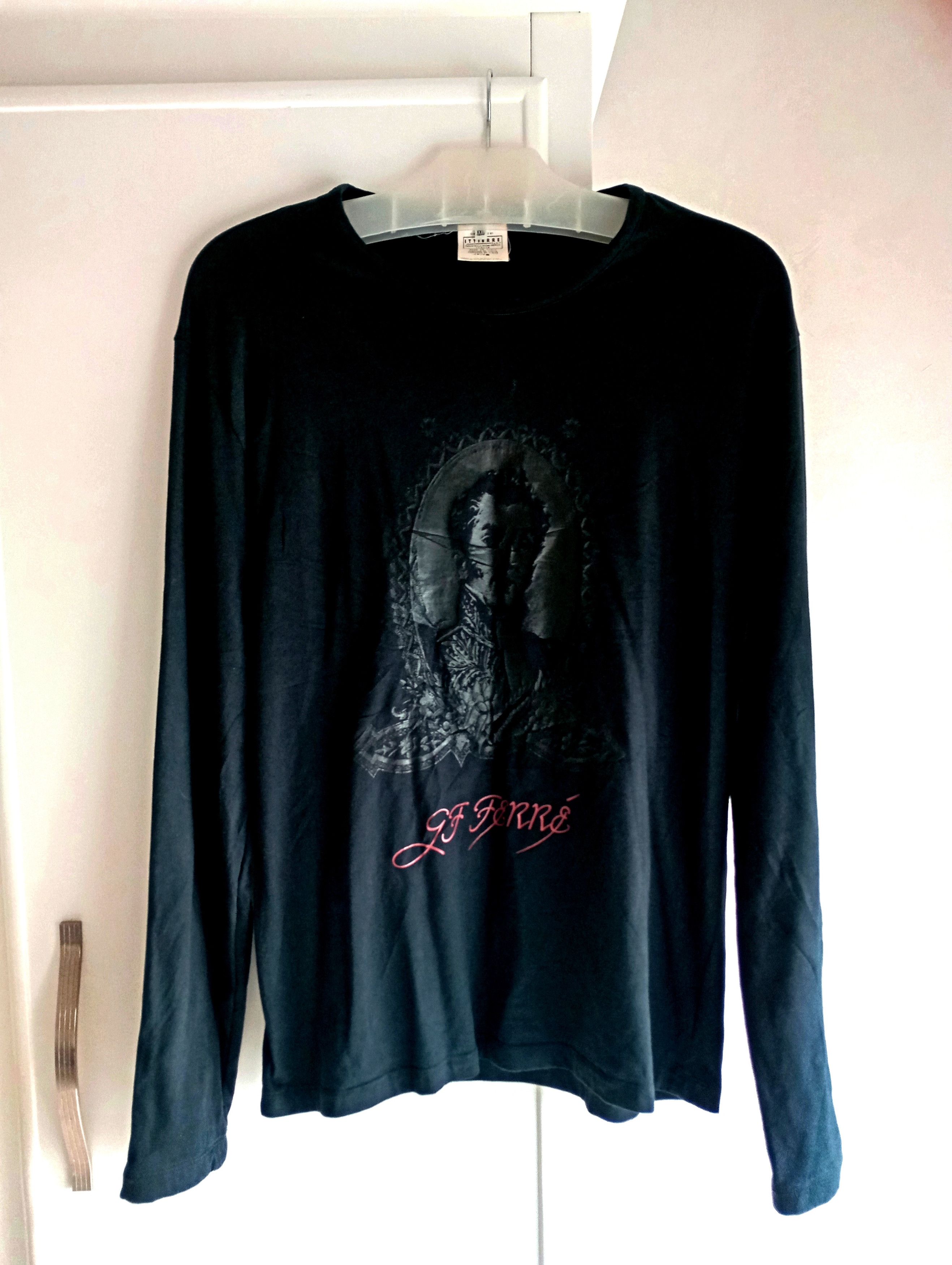 GF Ferre × Gianfranco Ferre × Vintage Vintage Gianfranco Ferre Long Sleeve Tshirt Size US XL / EU 56 / 4 - 1 Thumbnail