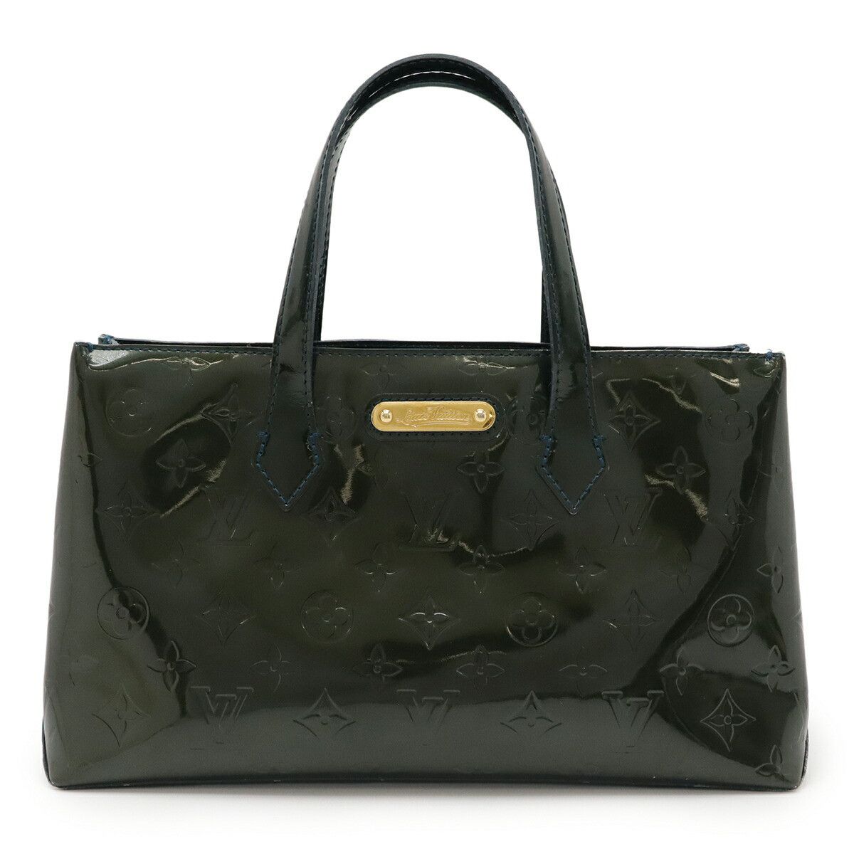 Louis Vuitton Louis Vuitton Louis Vuitton Wilshire PM Monogram Vernis Handbag Enamel Tote Bag M91451 DUTY FREE for USA Size ONE SIZE - 1 Thumbnail