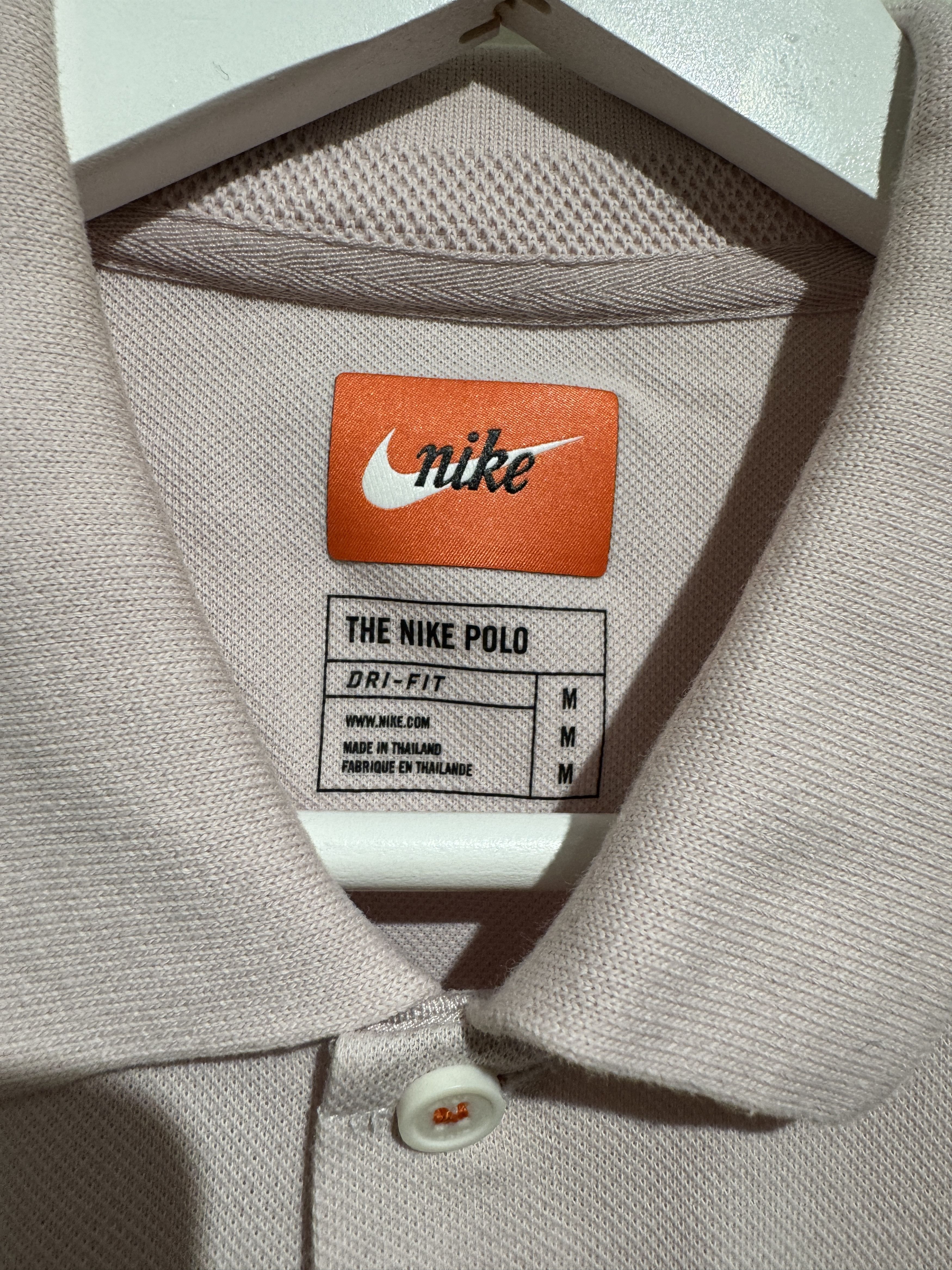 Nike Nike "The Nike Polo" – Light Mauve / Stone Size US M / EU 48-50 / 2 - 2 Thumbnail