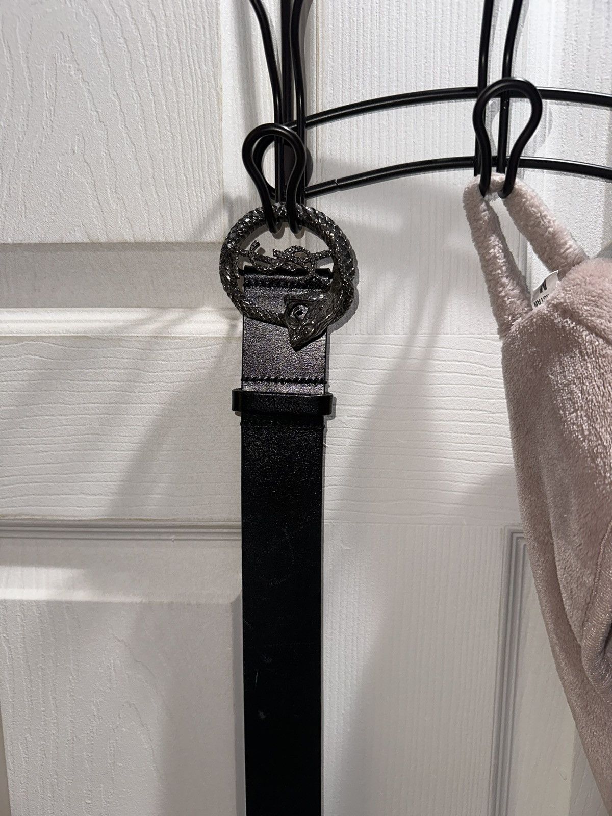 Yves Saint Laurent Ysl snake buckle belt Size 34 - 1 Thumbnail