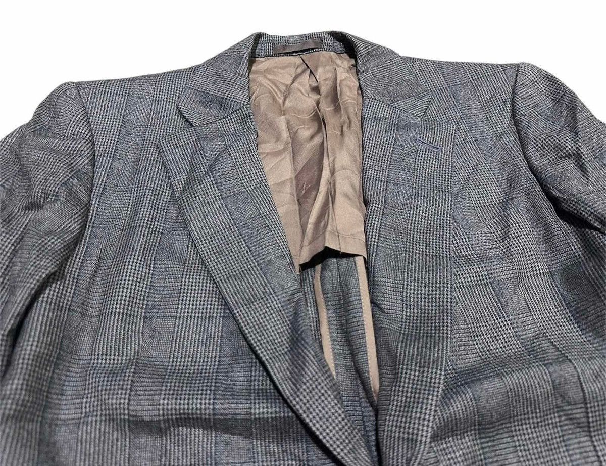 Burberry 🔥Vintage Burberrys Plaid Wool Blazer Jacket Size US M / EU 48-50 / 2 - 3 Thumbnail
