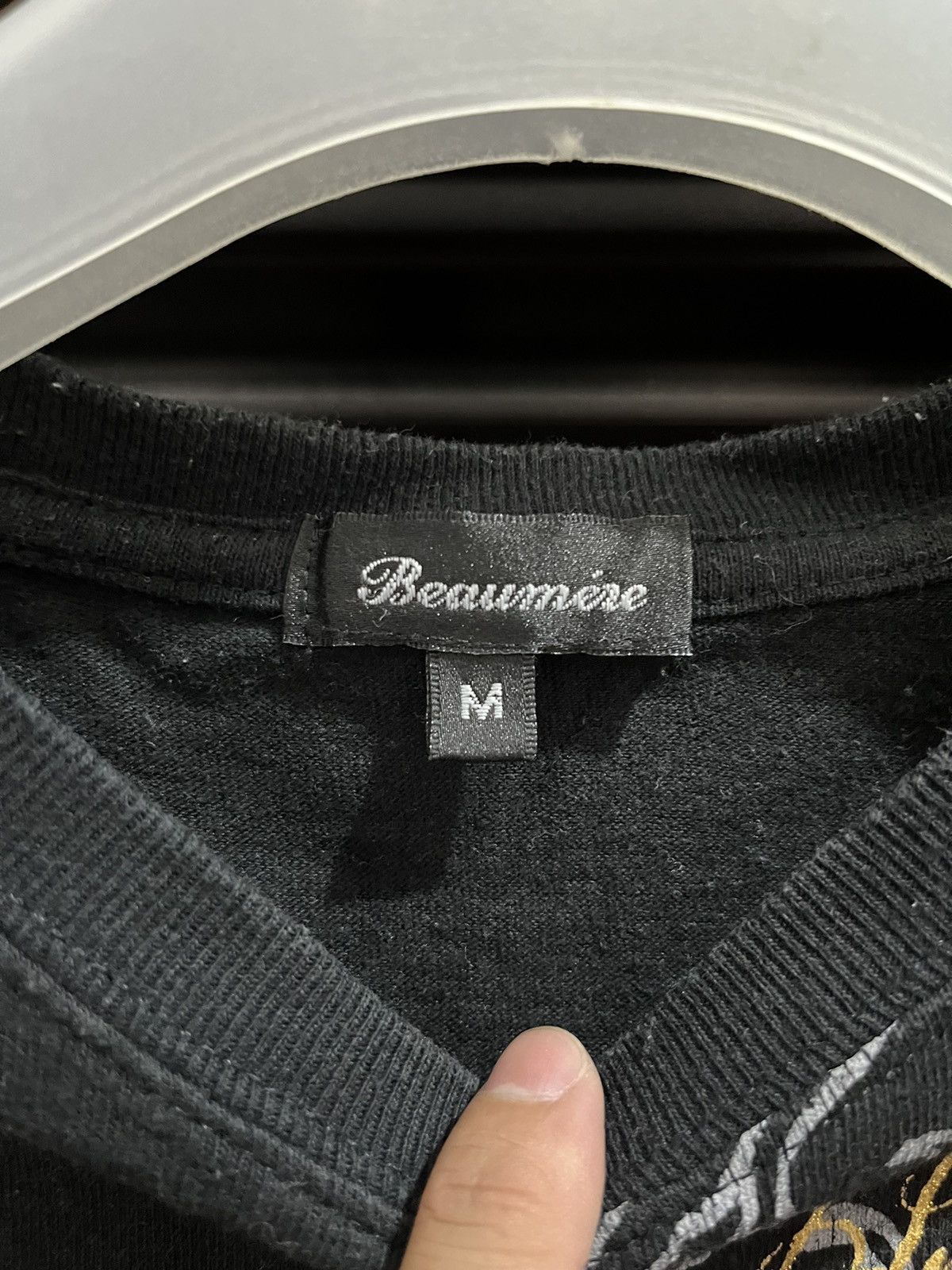 20471120 Beaumere poem tees Size US S / EU 44-46 / 1 - 2 Thumbnail