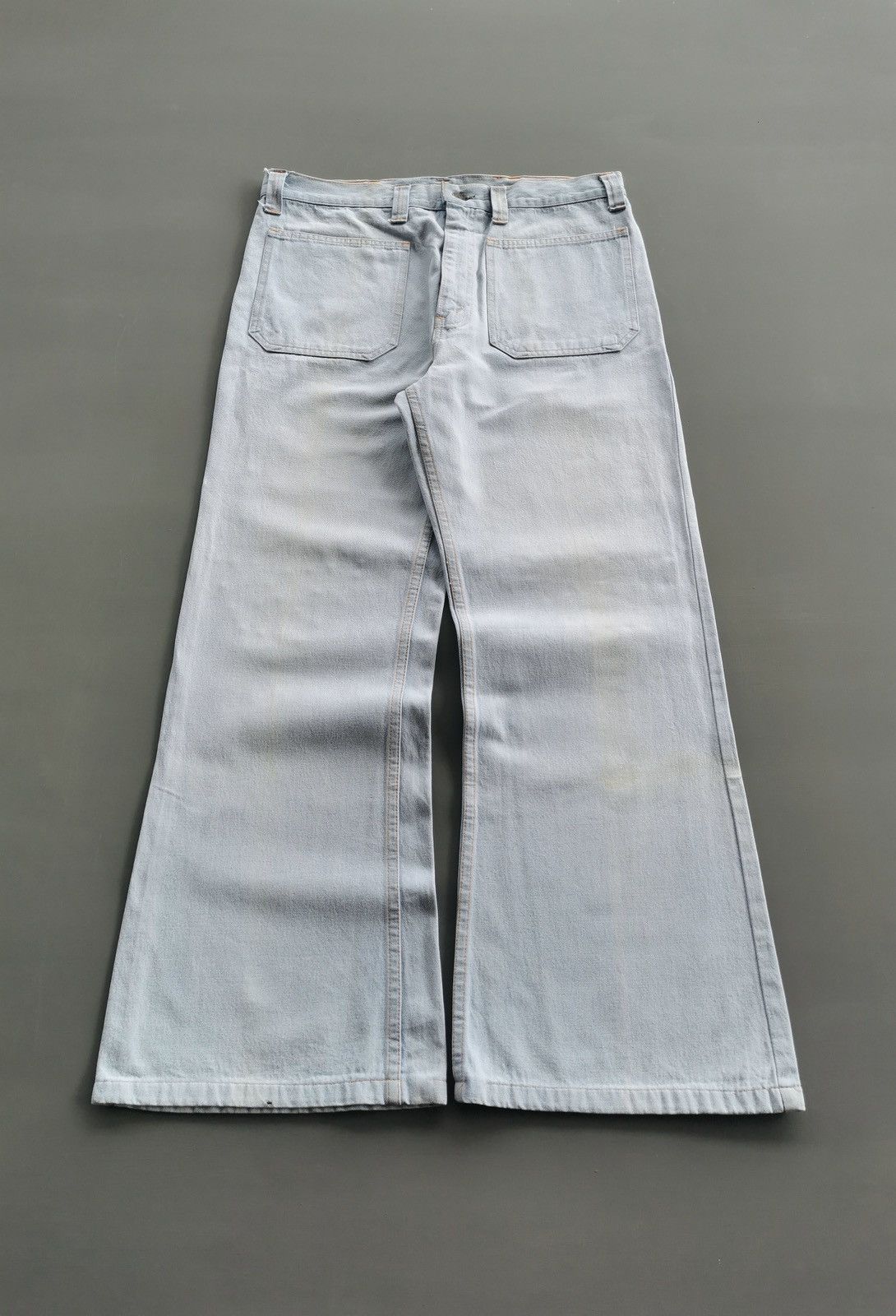 Levi's Flare Bootcut Vintage Levis Orange Tab Denim Jeans Size US 33 - 1 Thumbnail