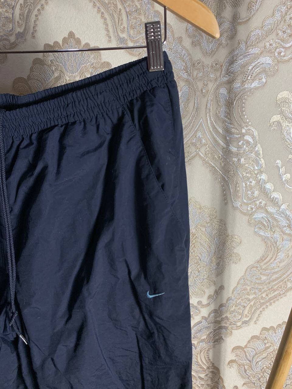 Nike × Vintage VERY RARE NIKE RETRO SWEATPANTS NYLON DRILL SWOOSH Y2K 90s Size US 34 / EU 50 - 2 Thumbnail