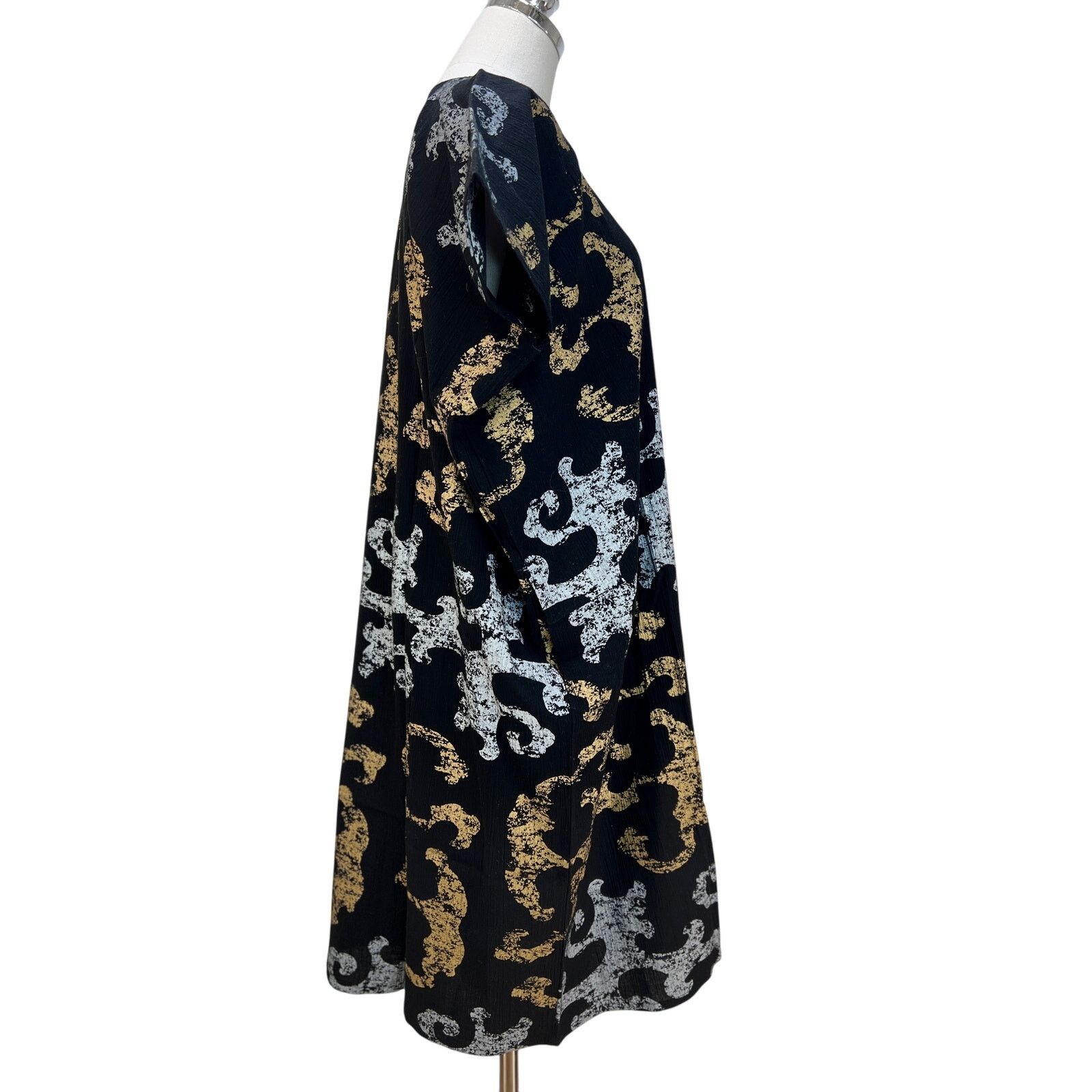 SOU SOU Sou Sou Cotton Printed Dress Japanese Black Size M / US 6-8 / IT 42-44 - 4 Thumbnail