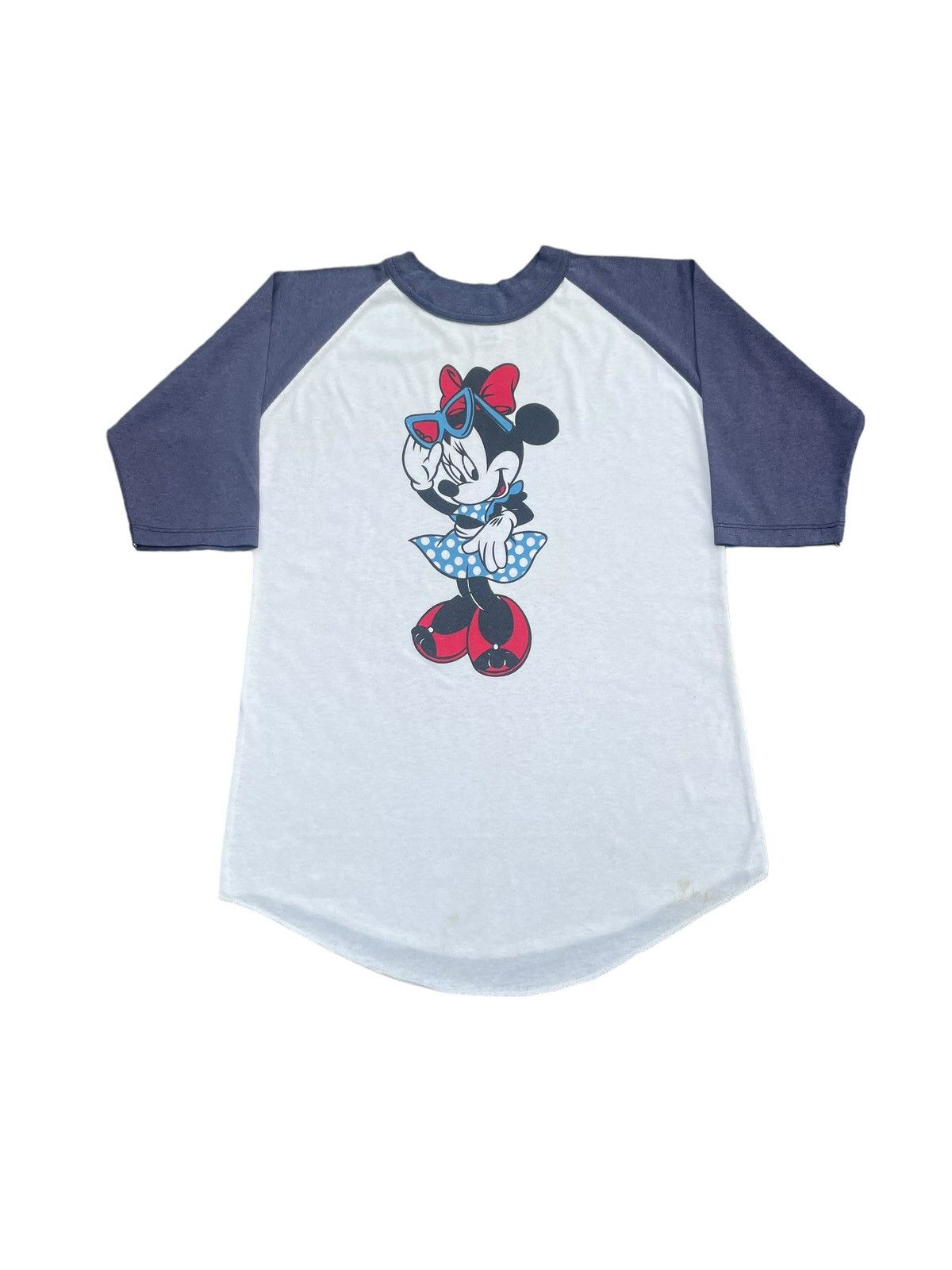 Mickey Mouse Vintage Minnie Mouse Raglan Size US S / EU 44-46 / 1 - 1 Thumbnail