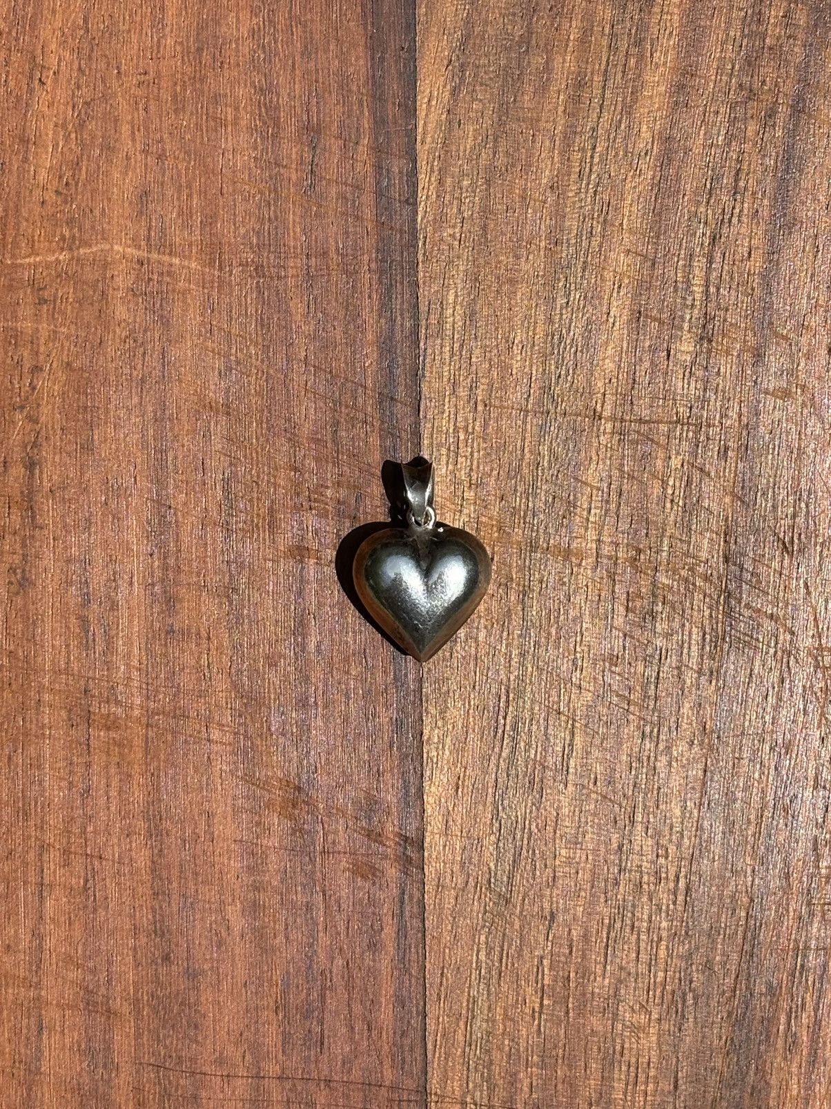 Other Vintage 3D Heart Pendant Size ONE SIZE - 2 Thumbnail