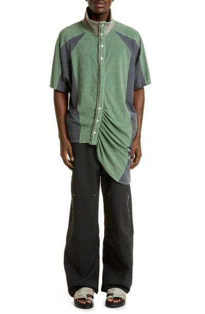 Kiko Kostadinov Triol Short Sleeve Top Size US S / EU 44-46 / 1 - 7 Thumbnail