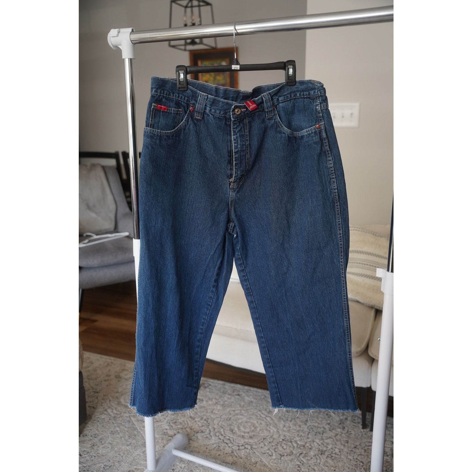 Fubu Platinum FUBU Wide Leg Jeans - Raw Hem, W38 L30 Size US 38 / EU 54 - 3 Thumbnail