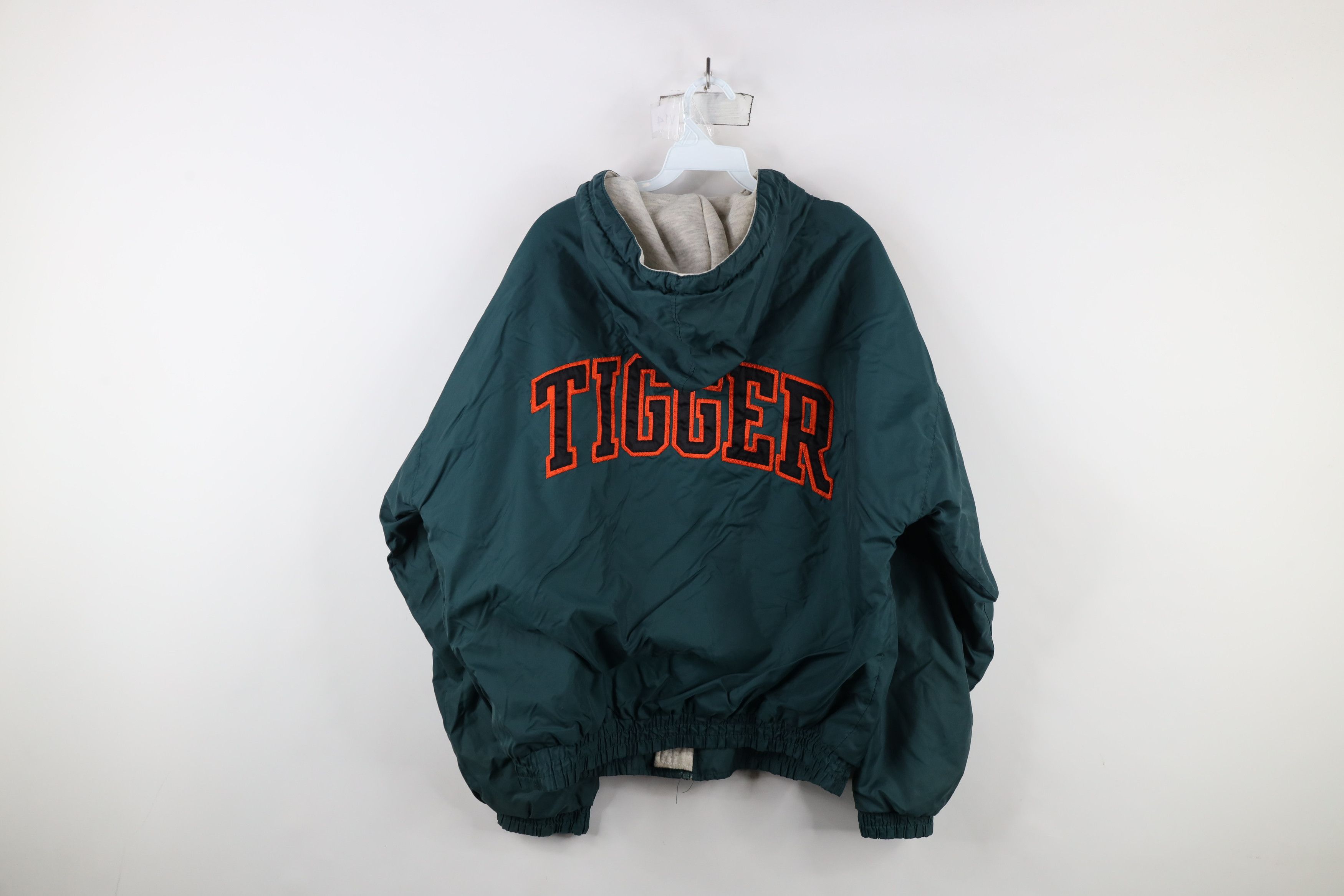 Disney × Vintage Vintage 90s Disney Winnie the Pooh Tigger Hooded Jacket Size US XL / EU 56 / 4 - 16 Thumbnail