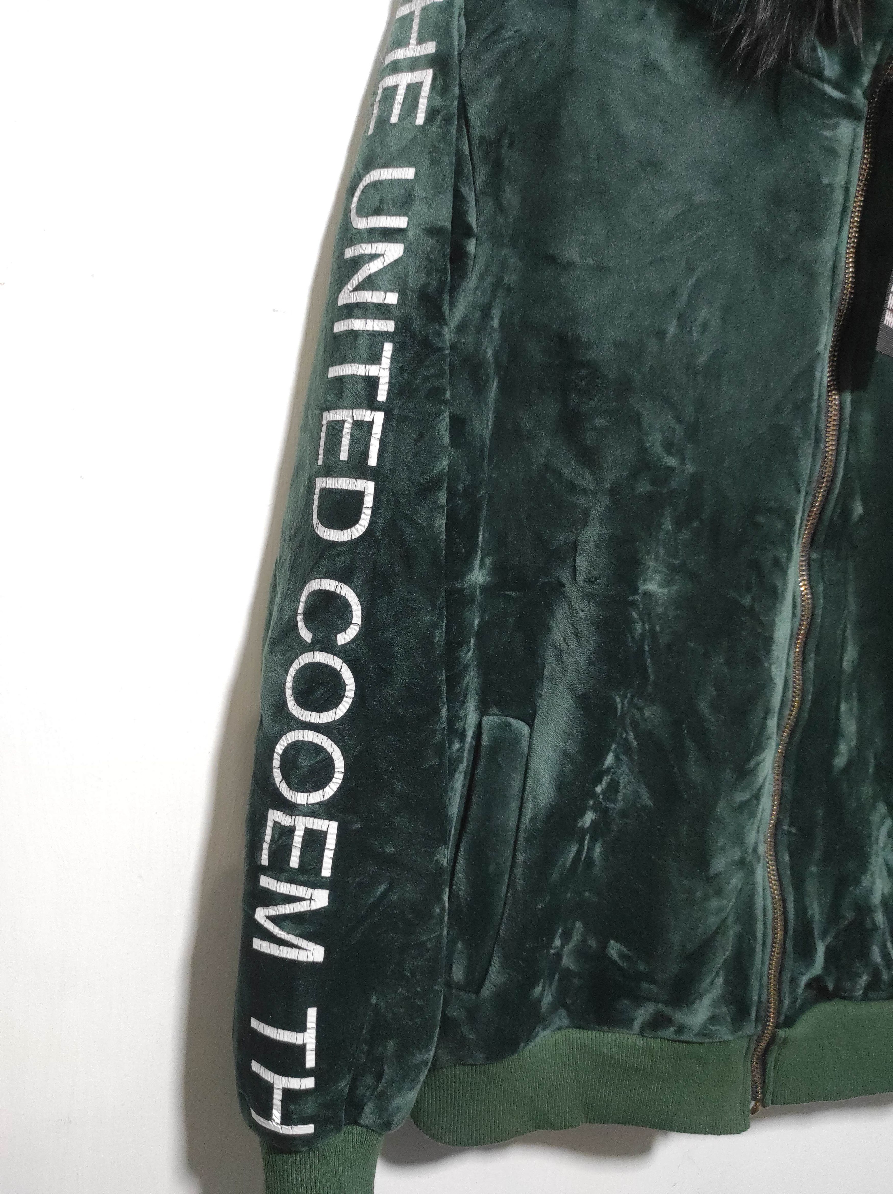 Hysteric Glamour Velvet Green Zipper Fur Hoodie LGB style Size S / US 4 / IT 40 - 10 Thumbnail