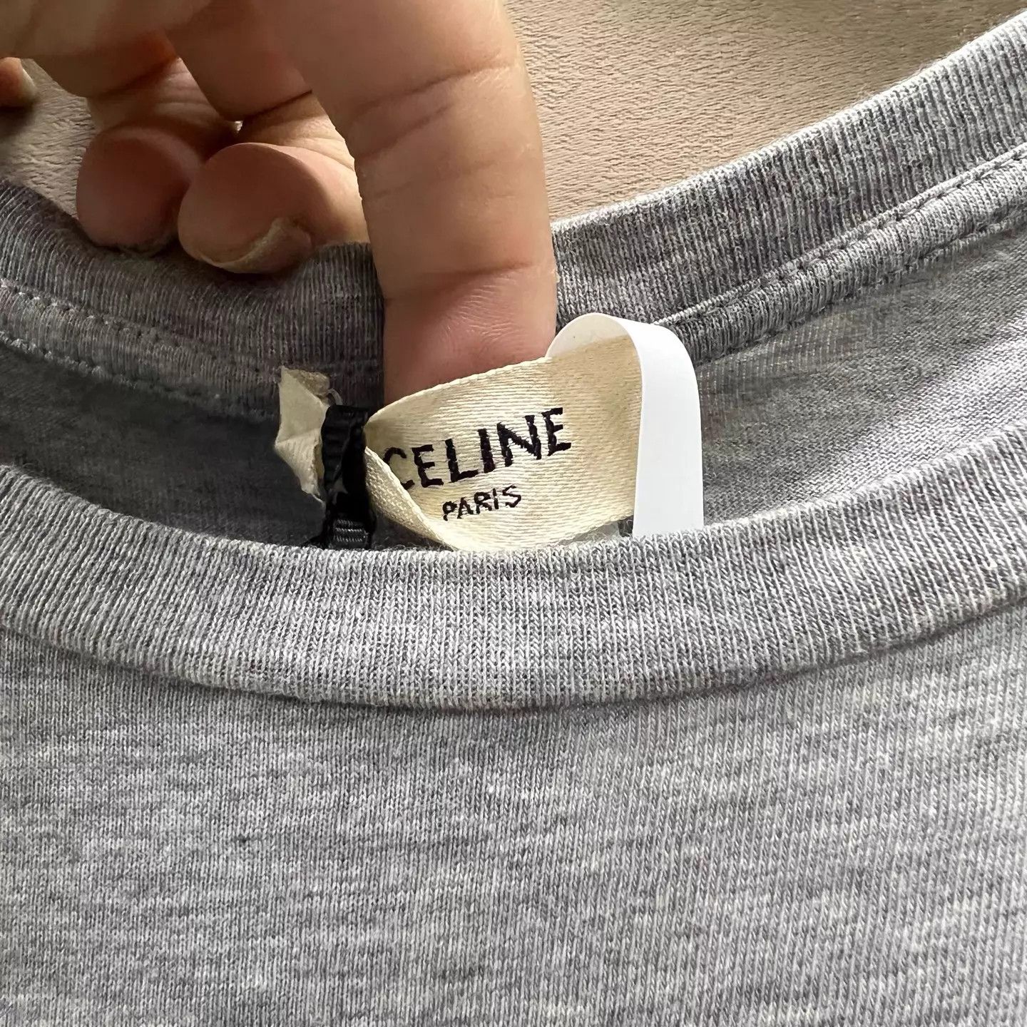 Celine Celine Preppy Badge T-Shirt New With Tags L Size L / US 10 / IT 46 - 3 Thumbnail