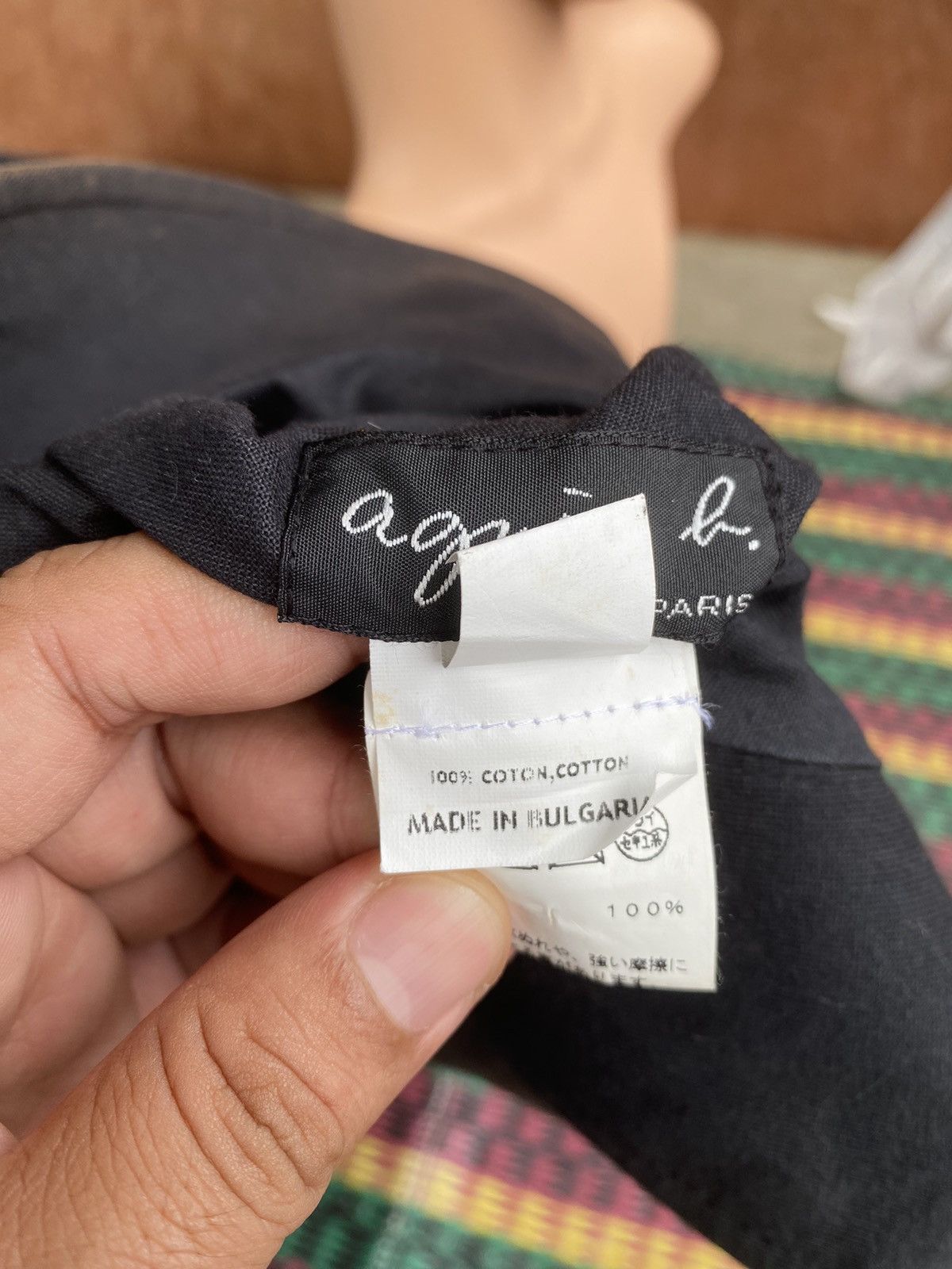 agnes b. Vintage Agnes B Distressed Faded Wide Brim Hat Size ONE SIZE - 8 Thumbnail