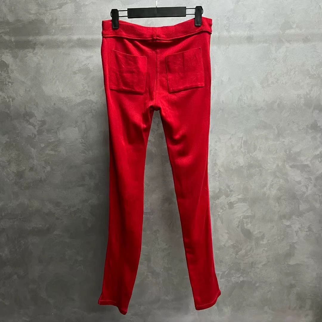 Louis Vuitton louis vuitton red logo casual sweatpants Size US 30 / EU 46 - 2 Thumbnail