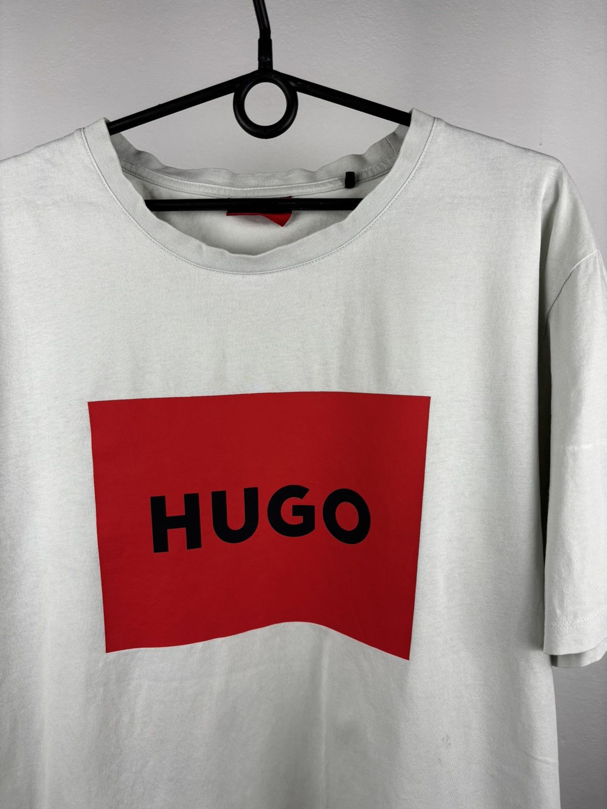 Hugo Boss Hugo Boss Big Logo t shirt size XXL Size US XXL / EU 58 / 5 - 2 Thumbnail