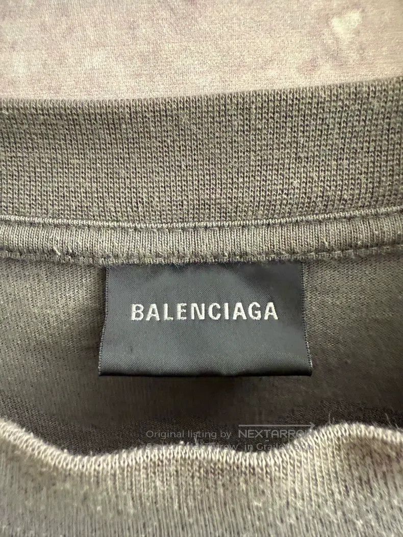 Balenciaga Balenciaga Grey distressed Coca-Cola logo print Size US L / EU 52-54 / 3 - 3 Thumbnail