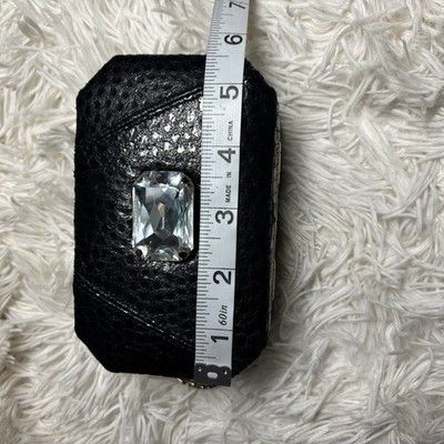 Other RARE Inge Christopher Snake Skin clutch purse Swarovski Cent Size ONE SIZE - 19 Thumbnail