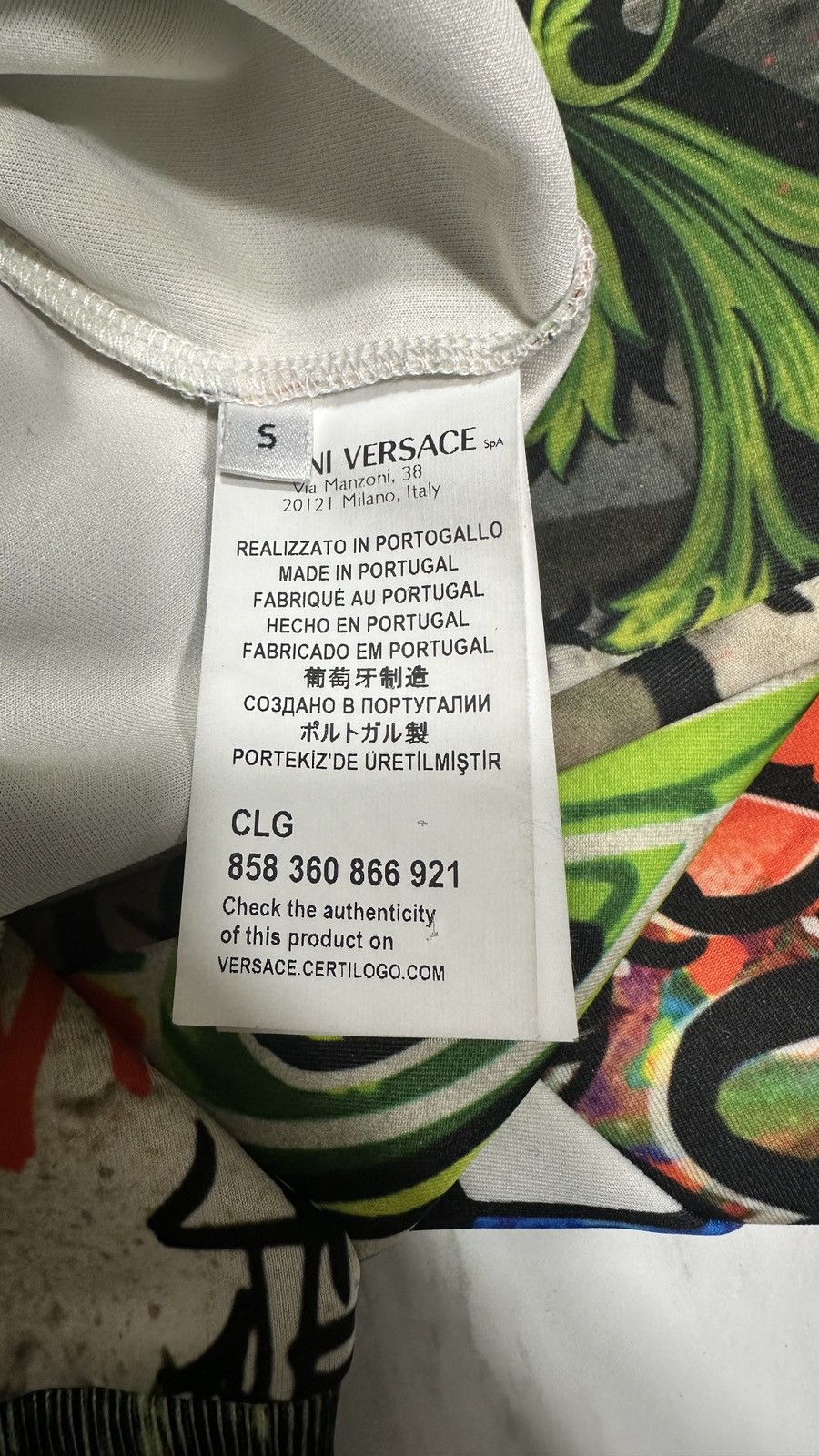Versace Versace collection Crew Neck Sweater Size US S / EU 44-46 / 1 - 8 Thumbnail