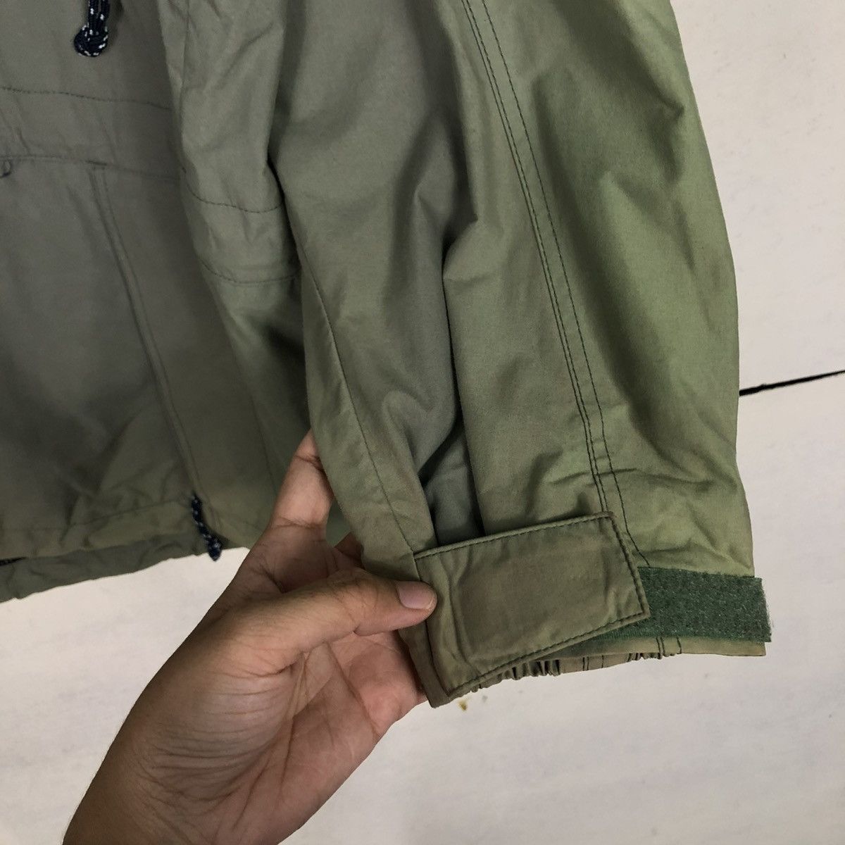 Patagonia 🔥VINTAGE WINDBREAKER JACKET PATAGONIA OLIVE OIL GREEN Size US M / EU 48-50 / 2 - 18 Thumbnail