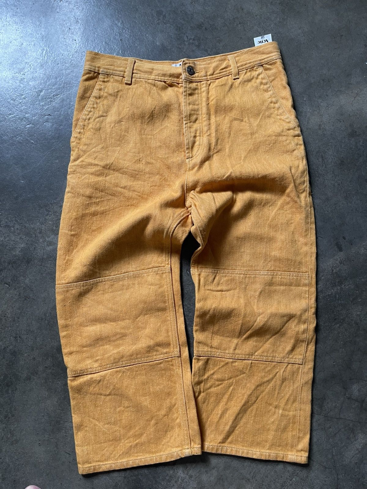 image of Acne Studios Bonaparte Orange Jeans, Men's (Size 34)
