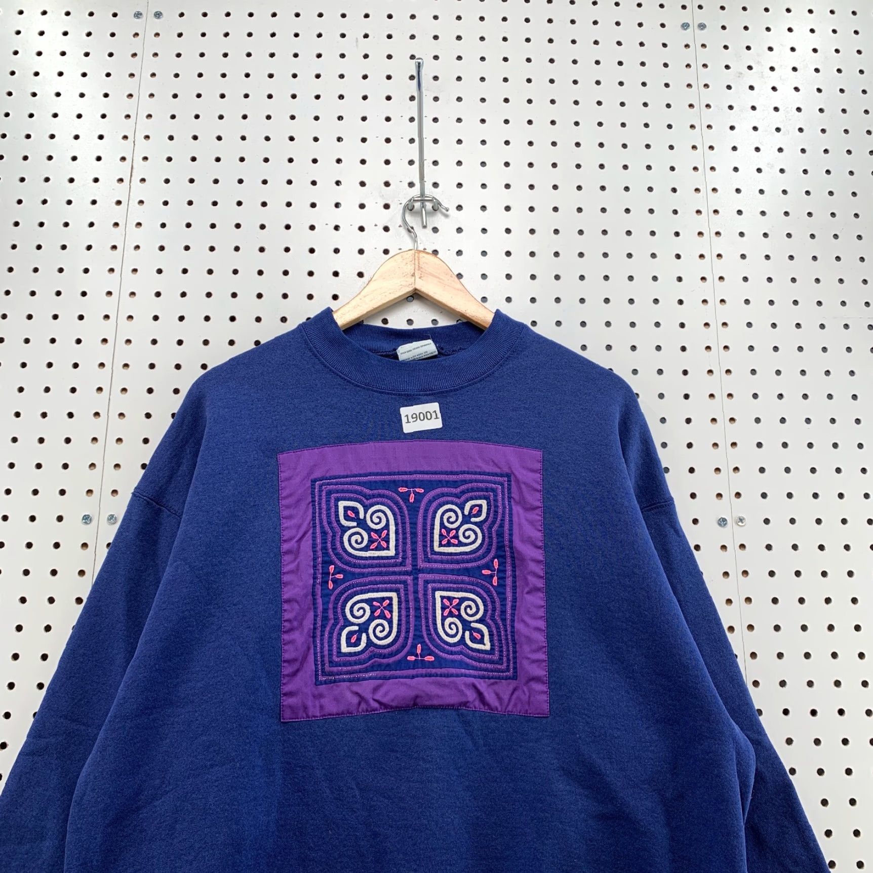 ESPIRIT VINTAGE Pro Spirit Select Sweats Shirt Unisex Adults XLT Purple Navy Crew Neck Pullover 24.5x28 Mens Womens Boys Girls Size US XL / EU 56 / 4 - 2 Thumbnail