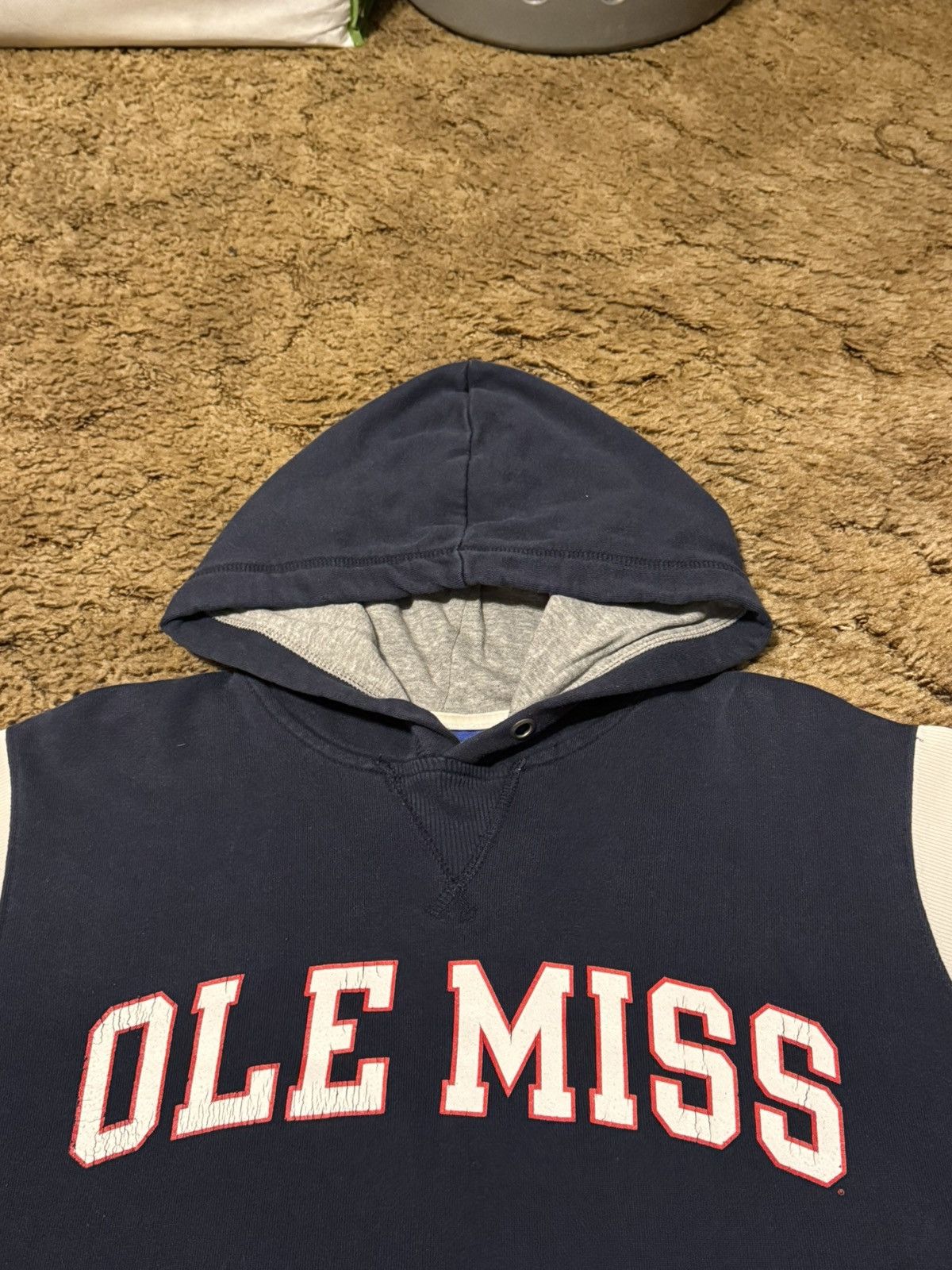 Champion Champion Reverse Weave Ole Miss College Logo Hoodie Small Size US S / EU 44-46 / 1 - 2 Thumbnail