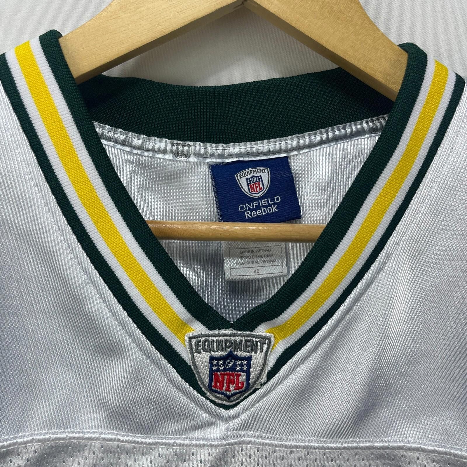 Reebok Vintage NFL Green Bay Packers Aaron Rodgers Jersey Size 48 Size ONE SIZE - 7 Thumbnail
