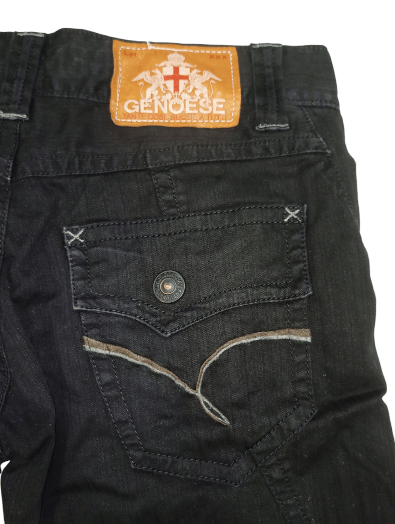 Other Genoese Stripe Black Flare Pants Size US 29 - 7 Thumbnail