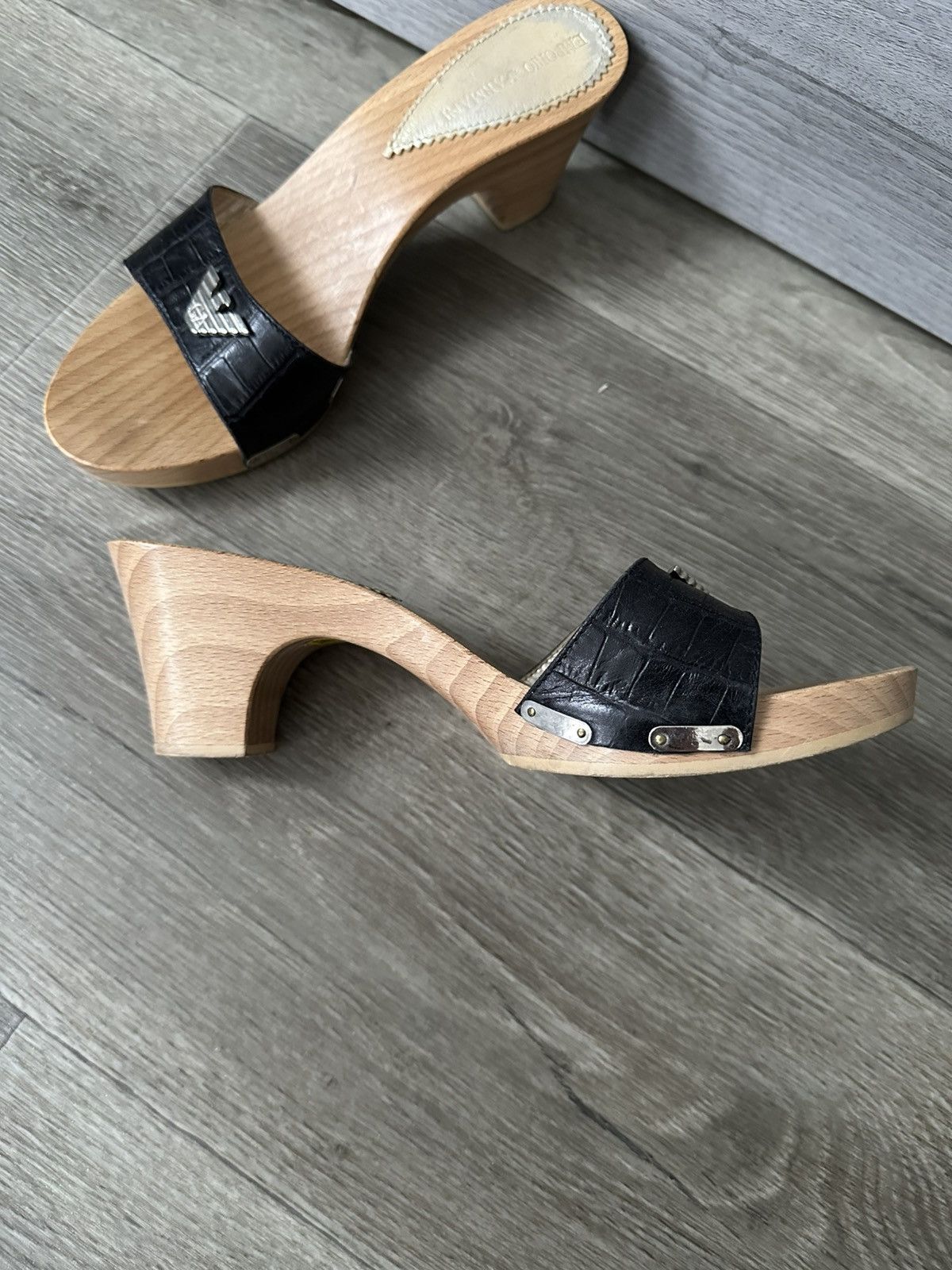 Emporio Armani × Vintage 🫧Emporio Armani Sandal Size US 8 / IT 38 - 9 Thumbnail
