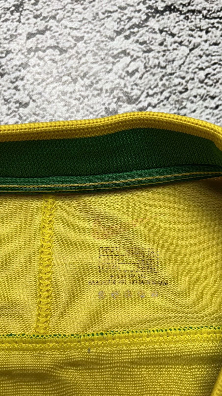 Nike 1999 Brazil football team Rivaldo vintage jersey by nike Size US M / EU 48-50 / 2 - 6 Thumbnail