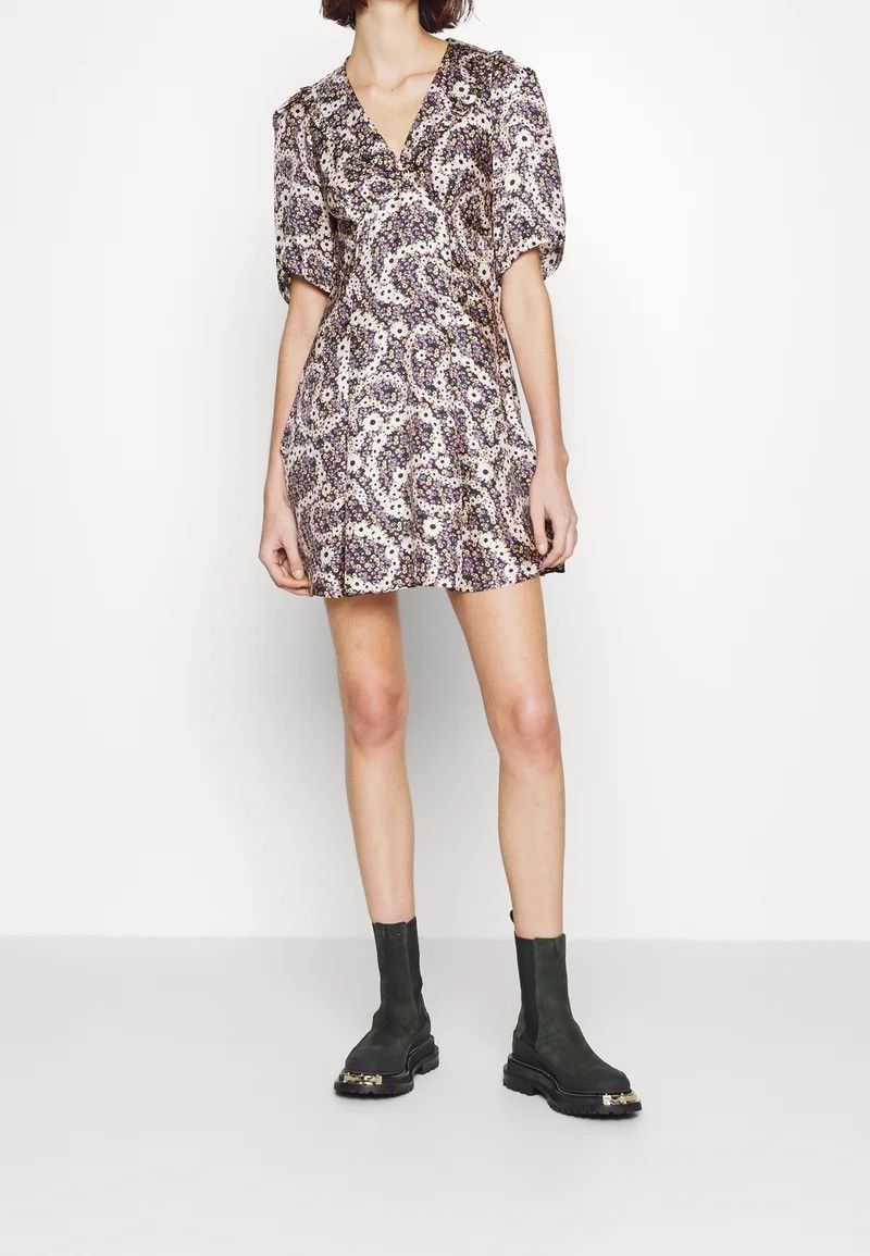 Sandro Sandro floral print silk dress, 36 FR / S Size S / US 4 / IT 40 - 5 Thumbnail