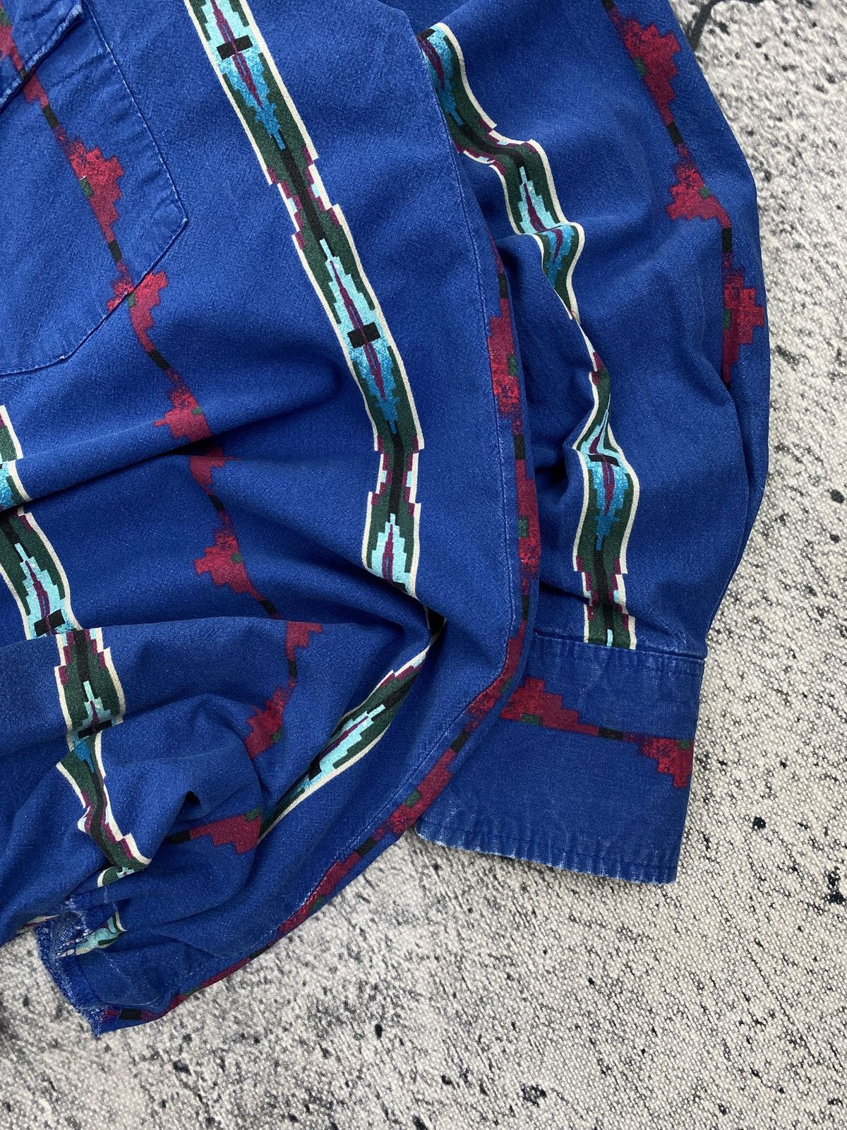 Wrangler Vintage 90’ Wrangler Western Shirt USA Streetwear Size US L / EU 52-54 / 3 - 9 Thumbnail