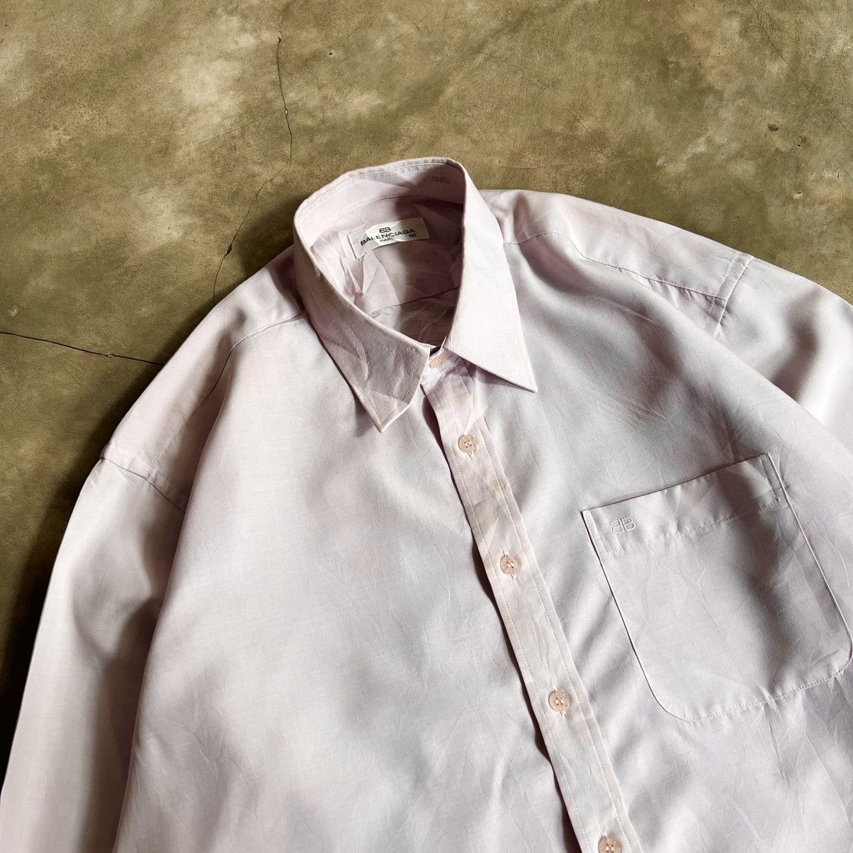 Balenciaga Vintage balenciaga Longsleeve Shirt Size US L / EU 52-54 / 3 - 2 Thumbnail