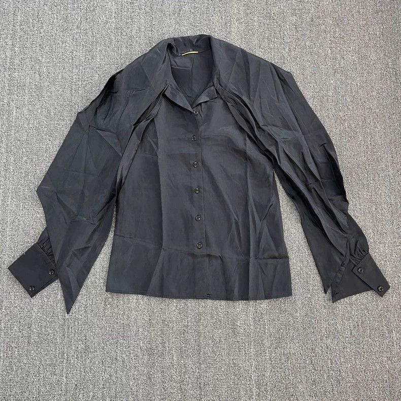 Saint Laurent Paris Saint Laurent Paris black shirt 2505-Nextarrow Size XS / US 0-2 / IT 36-38 - 1 Thumbnail