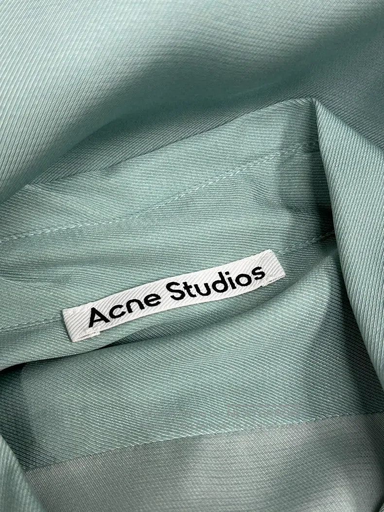 Acne Studios Acne Studios Blue Dog Printed Shirt Size 4XL / US 24-26 - 4 Thumbnail