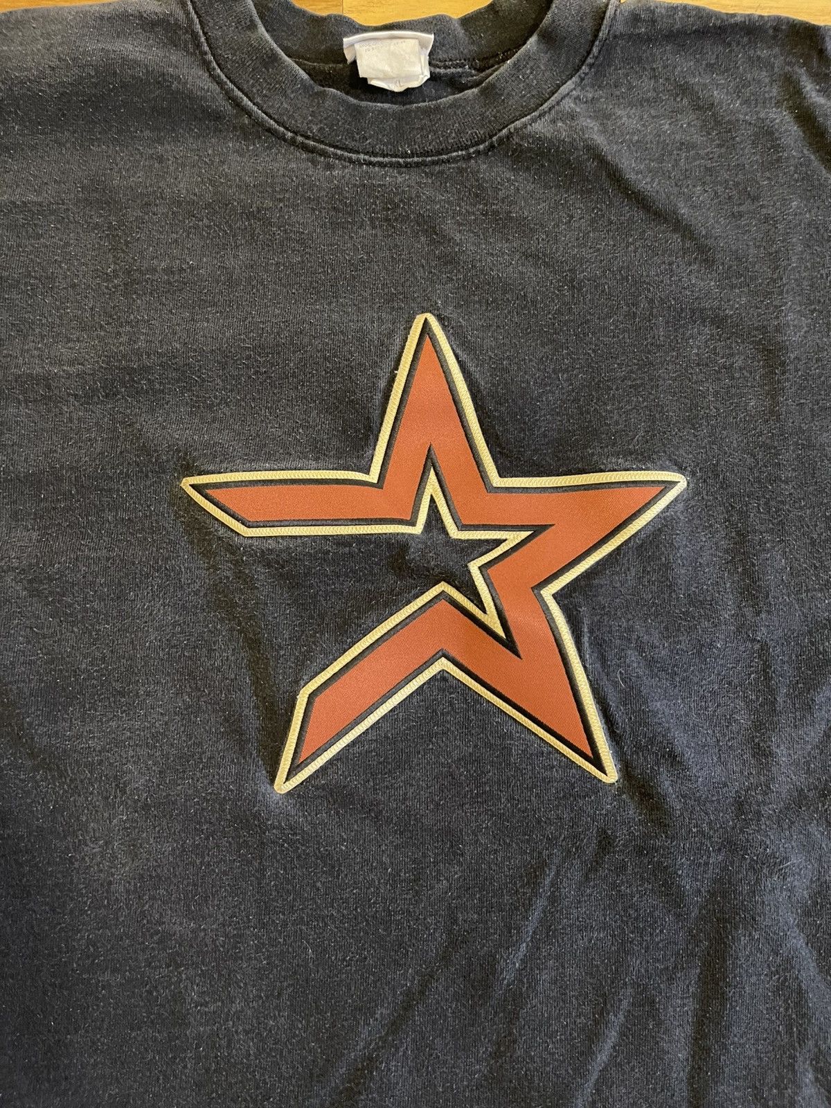 Vintage 2000's Vintage Astros T-Shirt Size US XL / EU 56 / 4 - 2 Thumbnail