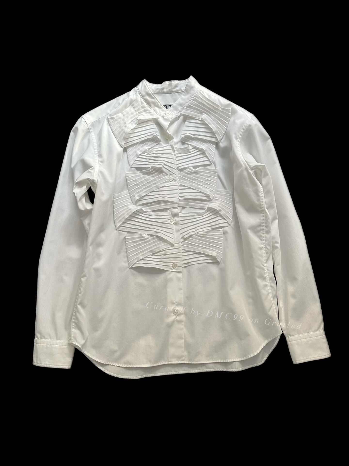Issey Miyake Issey Miyake Origami Decor White Shirt Size US M / EU 48-50 / 2 - 1 Thumbnail