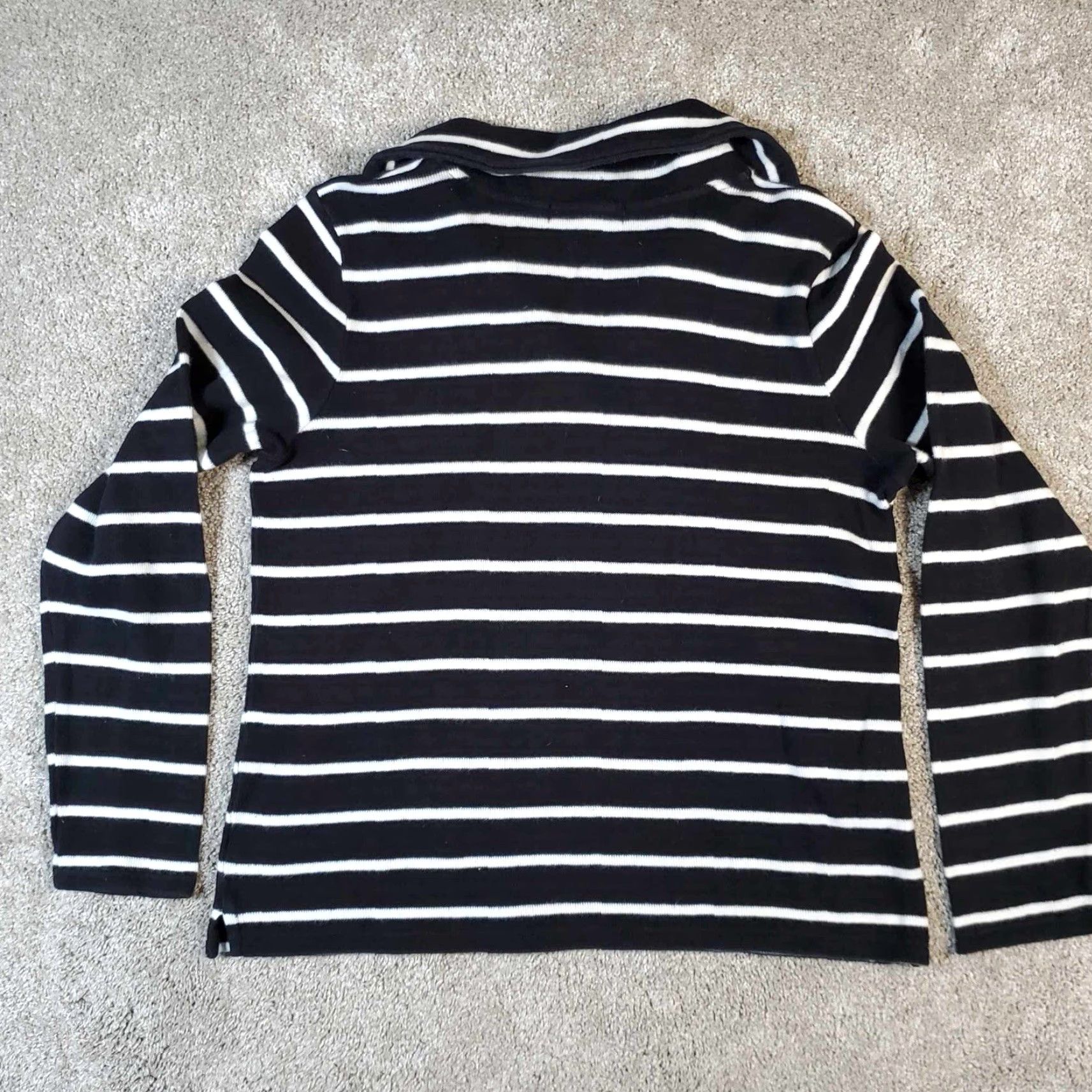 Ralph Lauren Ralph Lauren Sweater Womens Medium Cowl Neck Cotton Button Collar RARE M Size M / US 6-8 / IT 42-44 - 4 Thumbnail
