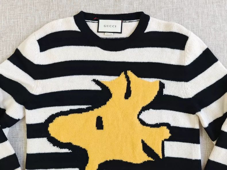 Gucci Gucci Snoopy sweater long-sleeved knitwear 2503-Nextarrow Size M / US 6-8 / IT 42-44 - 2 Thumbnail