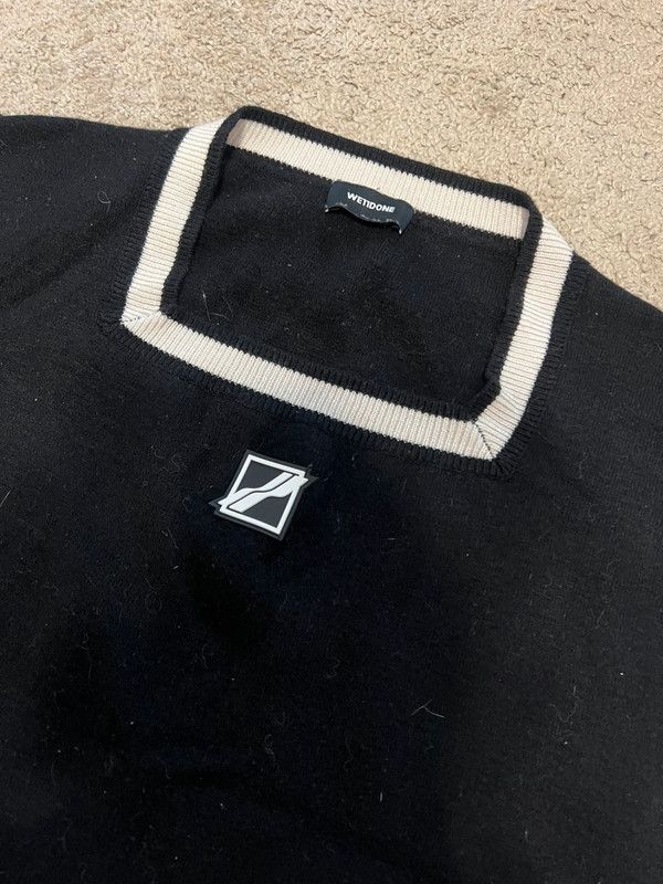 Japanese Brand × WE11DONE vest sweater sweter We11done M Japan rare Size US M / EU 48-50 / 2 - 3 Thumbnail