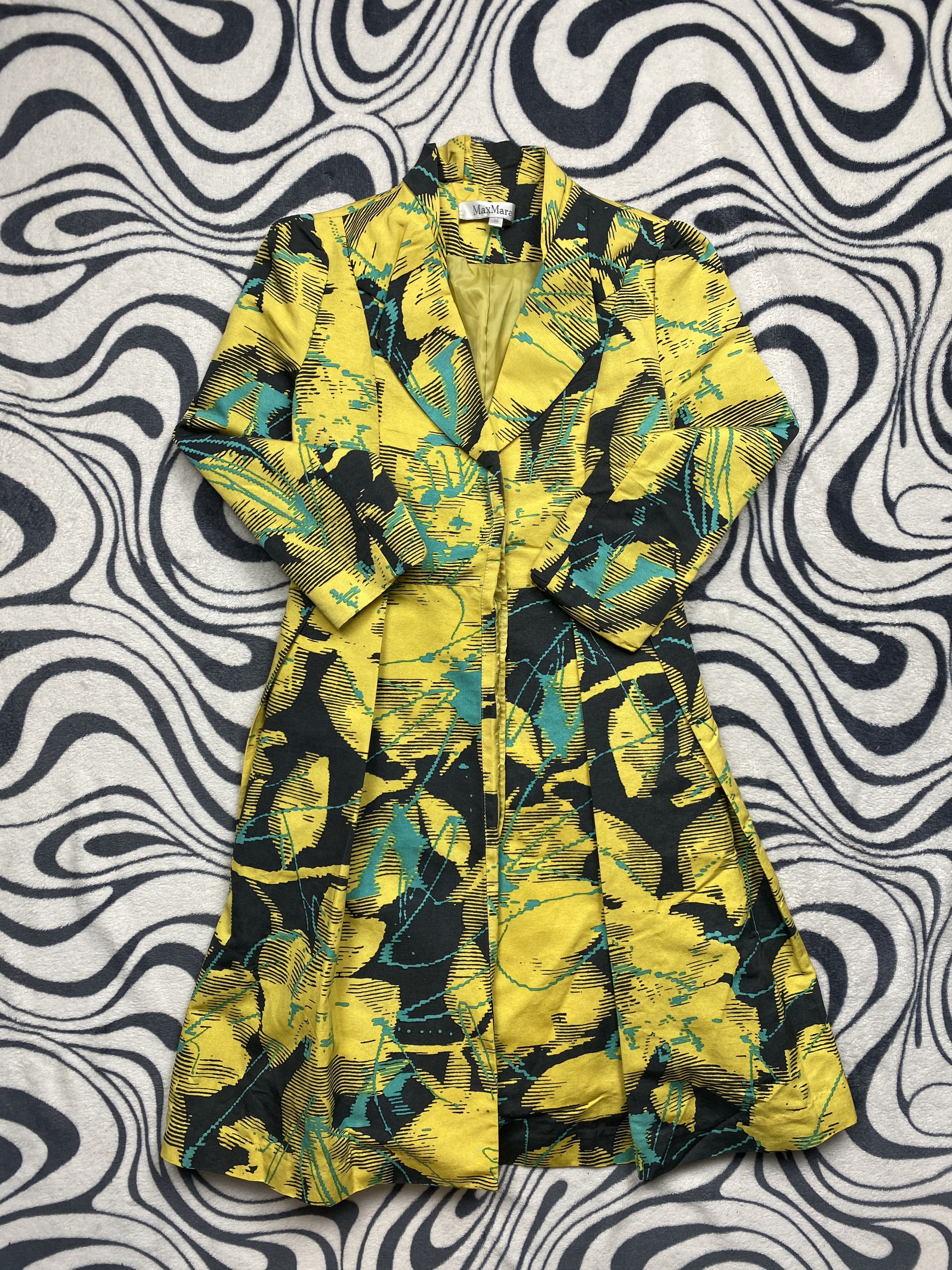 Max Mara Max Mara Italy Trench Coat Over Coat Long Jacket Size XS / US 0-2 / IT 36-38 - 1 Thumbnail