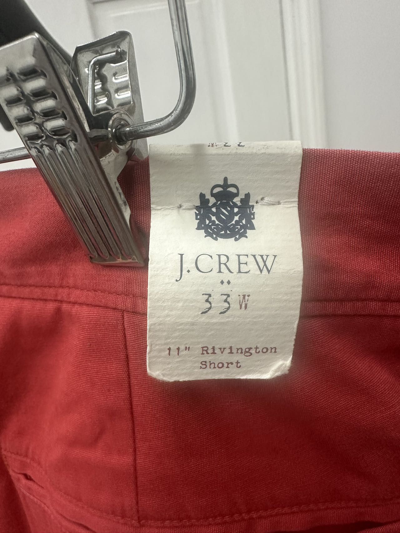 J.Crew J. Crew 11" Rivington Short Red Size 33 New Size US 33 - 4 Thumbnail