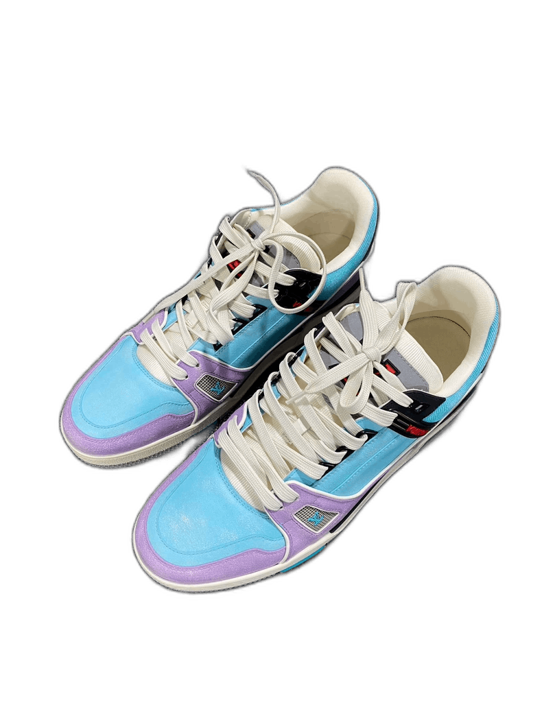 Louis Vuitton LV Macaron Trainer Sneakers for Men-yf Size US 10 / EU 43 - 1 Thumbnail