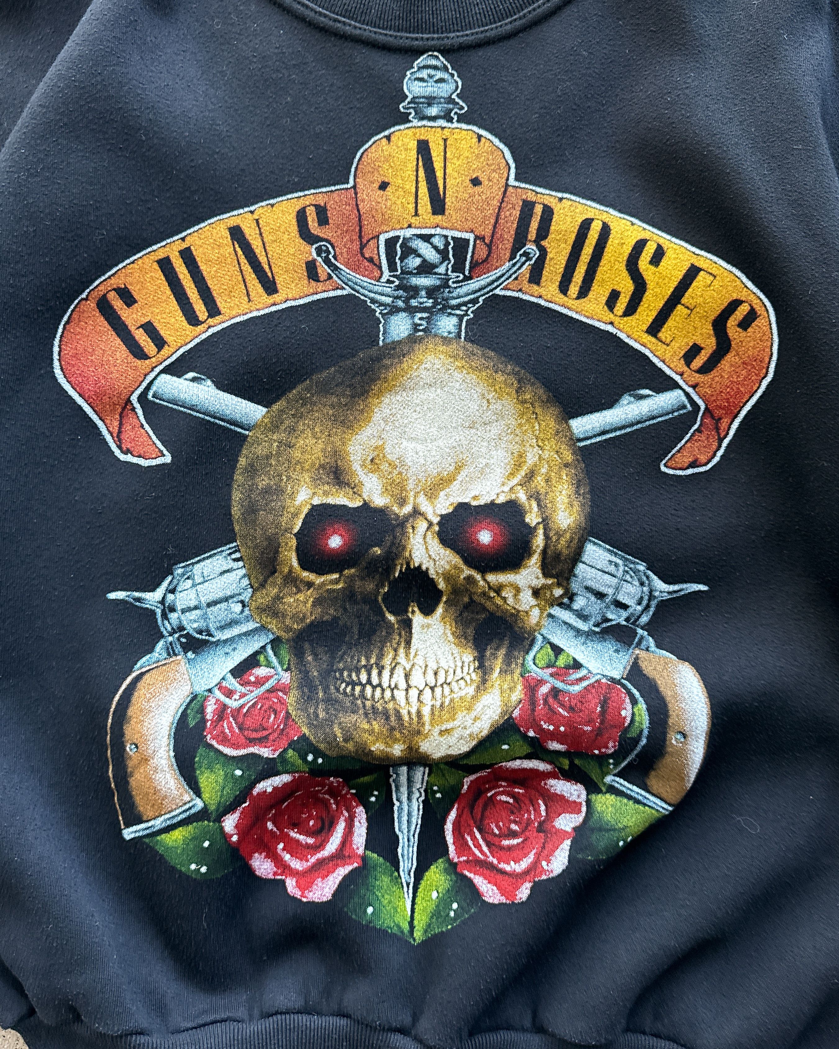 Vintage Vintage 80s Guns N Roses Sweatshirt Appetite For Destruction Size US L / EU 52-54 / 3 - 2 Thumbnail