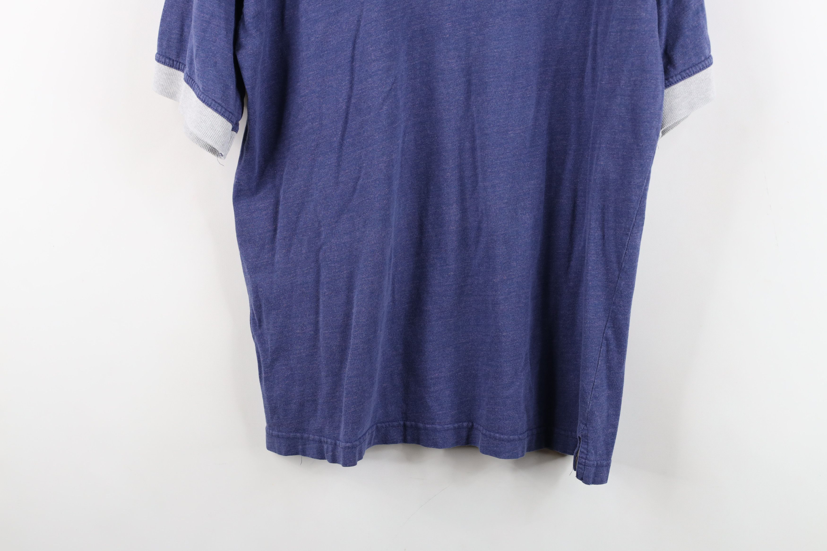 Reebok Vintage 90s Reebok Greg Norman Knit Golf Polo Shirt Blue Size US M / EU 48-50 / 2 - 14 Thumbnail