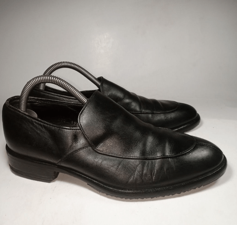 Giorgio Armani Giorgio Armani Leather Loafer Man Shoes Size US 6.5 / EU 39-40 - 3 Thumbnail