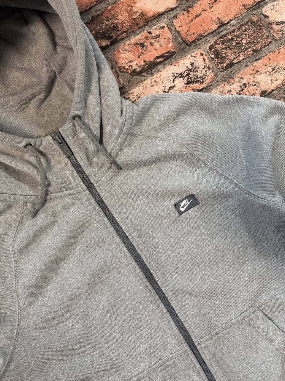 Nike × Vintage 90’s NIKE RARE SWOOSH Y2K LOGO GORPCORE RETRO ZIP HOODIE Size US M / EU 48-50 / 2 - 4 Thumbnail