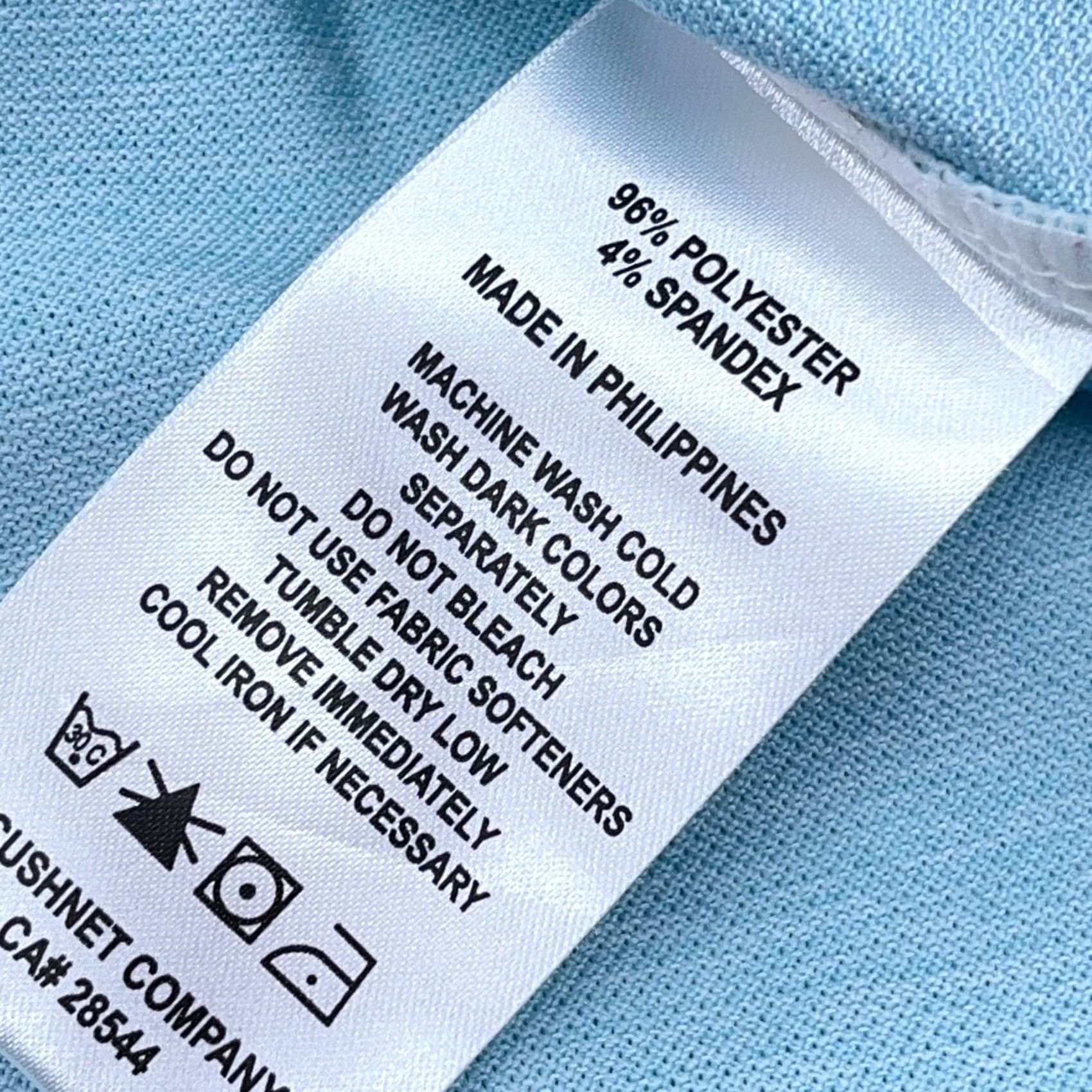 Footjoy Foot Joy Polo Shirt Men XL Light Blue Performance Golf Flat Pocket Stretch Size US XL / EU 56 / 4 - 6 Thumbnail