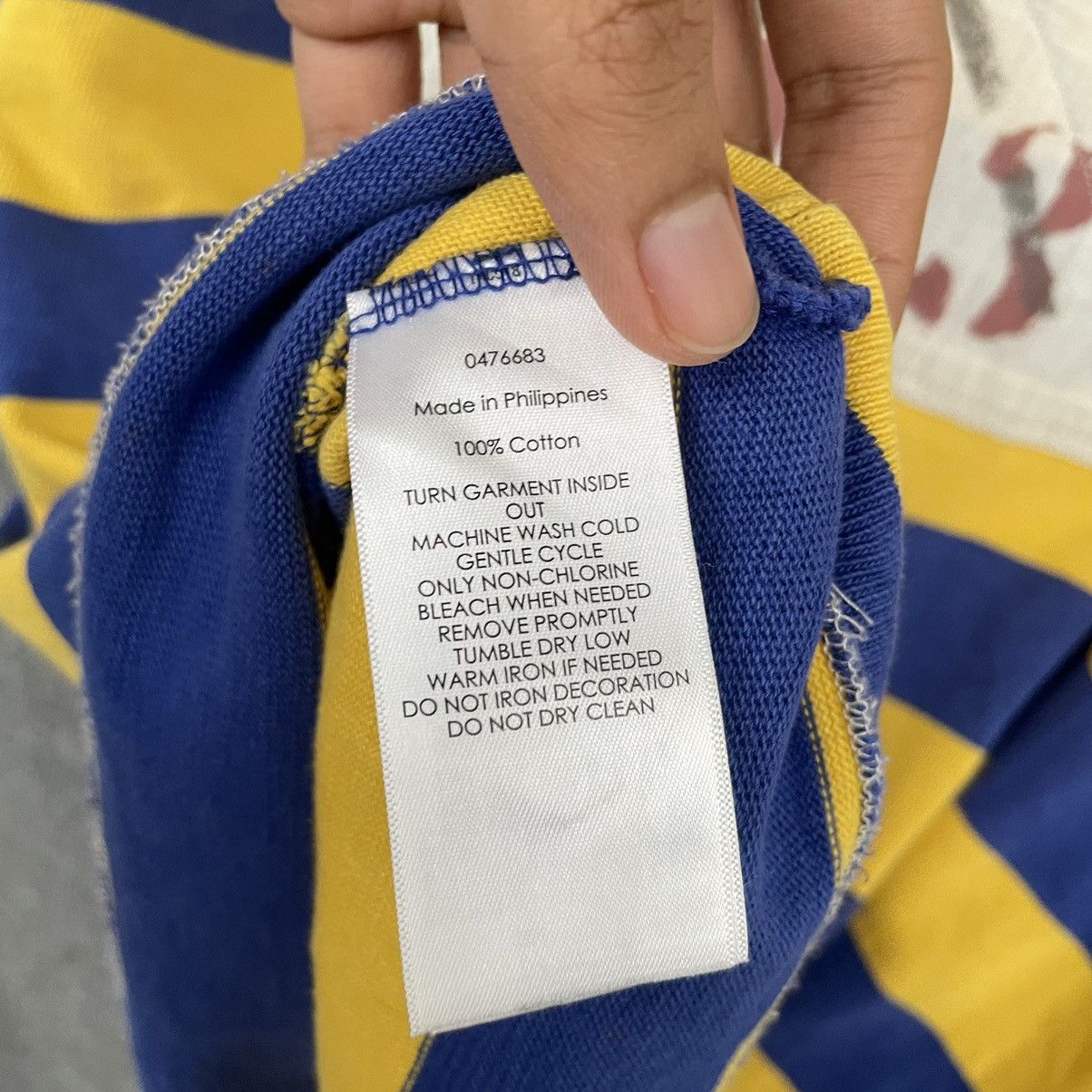 Polo Ralph Lauren × Rugby Ralph Lauren × Vintage 90s Polo by Ralph Lauren P-6 Polo Rugby All Single Sttich Size US M / EU 48-50 / 2 - 7 Thumbnail